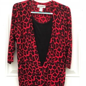 Red and Black Sweater